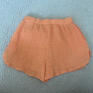 Orange shorts